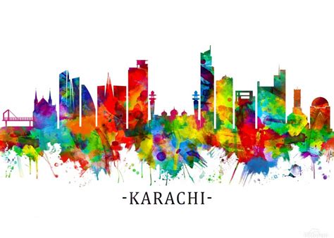 Karachi Pakistan Skyline - Towseef Dar