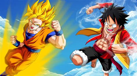 GOKU VS LUFFY : BATALLA EPICA DE 2 SUPER LUCHADORES - ¿... | Doovi