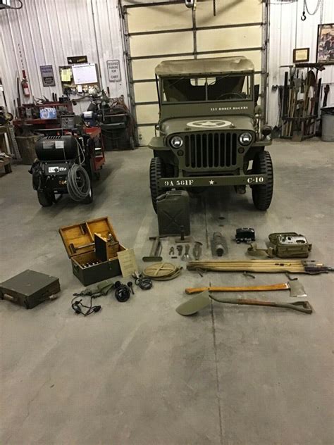 1943 Ford GPW vintage military [many extra parts and equipment] for sale