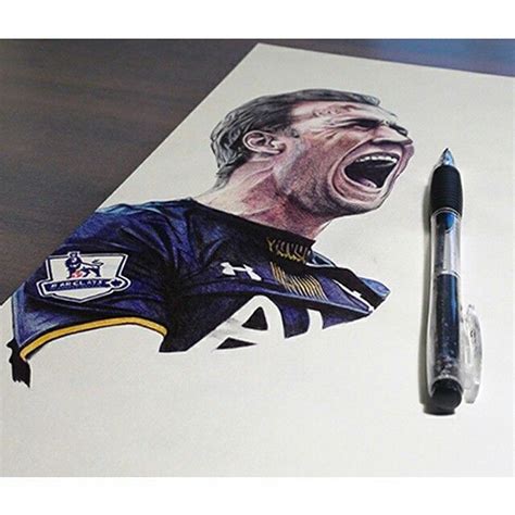 Work in progress of my Harry Kane ballpoint pen drawing. What do you ...