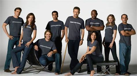 The whole main cast of House | House md, Dr house, House cast