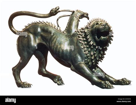 Lion snake sculpture Cut Out Stock Images & Pictures - Alamy