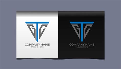 Premium Vector | Gtc initial modern logo design vector icon template