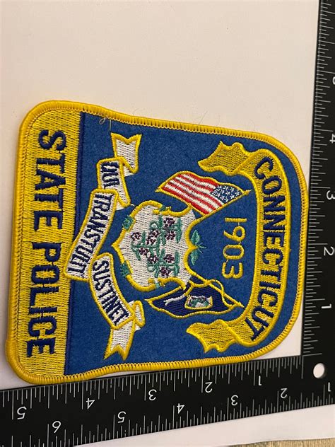 CONNECTICUT STATE POLICE PATCH