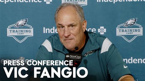 Eagles Press Conference: Vic Fangio | July 25, 2024 - YouTube