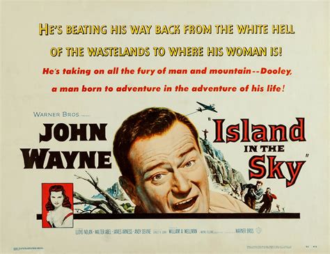 island in the sky (1953) - Lobby Card Tyrone Power, Robert Duvall, Andy Devine, Fess Parker ...