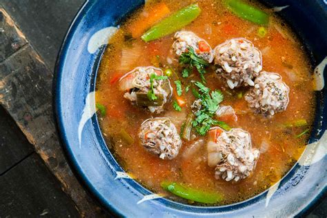 Albondigas Soup (Mexican Meatball Soup) Recipe | SimplyRecipes.com