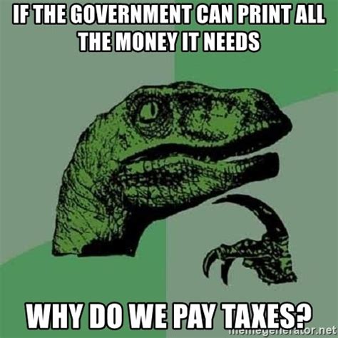 Government Printing Money Meme