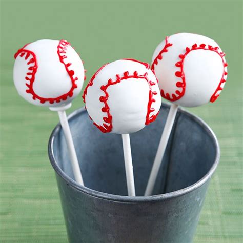 Baseball Cake Pops | Schnucks