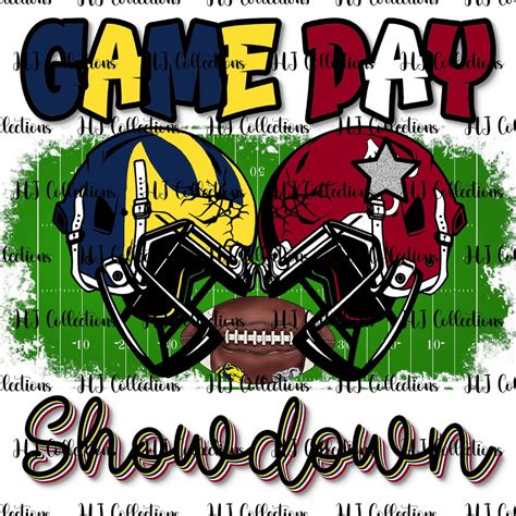 Michigan Vs Alabama Football Png Jpg - Etsy