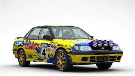 3D Subaru Legacy RS Rally 1992 Model - TurboSquid 2011544