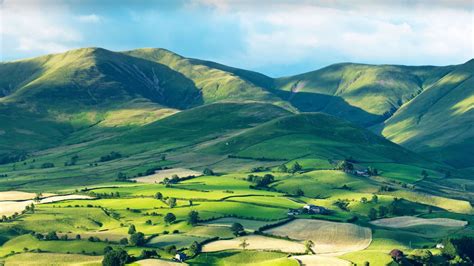 1366x768 Howgill Fells in the Yorkshire Dales National Park 1366x768 Resolution Wallpaper, HD ...