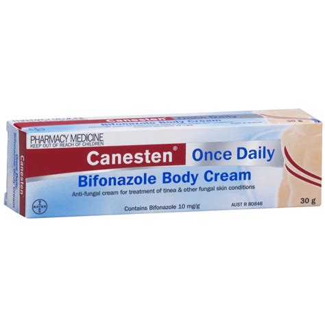 Canesten Bifonazole Body Cream 30G A Broad Spectrum Anti-Fungal Cream ...