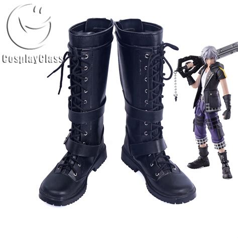 Kingdom Hearts III Riku Cosplay Boots - CosplayClass