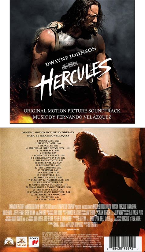 Hercules- Soundtrack details - SoundtrackCollector.com