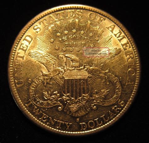 1895 S Double Eagle 20 Dollars Gold Coin