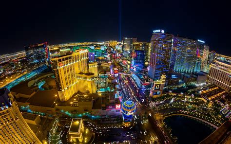 las, Vegas, Night, Top, Horizon Wallpapers HD / Desktop and Mobile Backgrounds