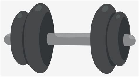 Black Dumbbell Png, Vector, PSD, and Clipart With Transparent ...