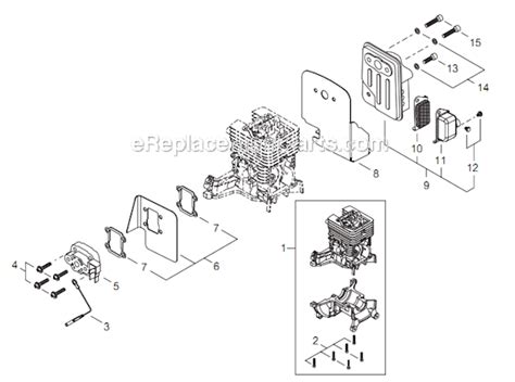 Shindaiwa EB254 Parts List and Diagram - (T10812001001 - T10812999999) : eReplacementParts.com