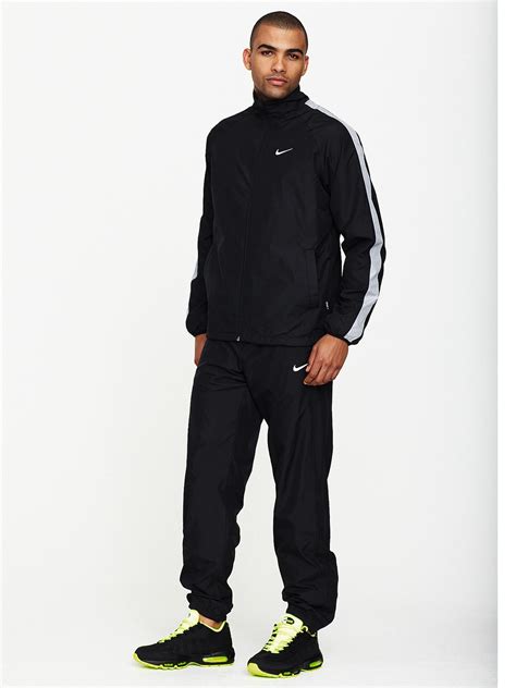 Nike Nike Mens Woven Tracksuit in Black for Men | Lyst