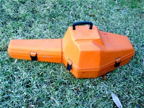 Stihl Chain Saw, Plastic Carry Case OEM | Stihl, Chainsaw parts, Chainsaw