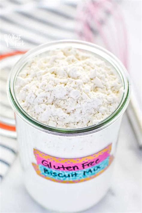 How To Make Gluten Free Biscuit Mix - What the Fork