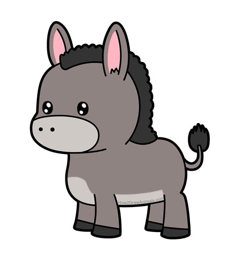 #donkey #illustration #cartoonanimals Cartoon Gifs, Cute Cartoon ...