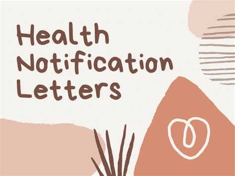 Health Notification Letters – Deeper KidMin