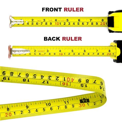 How To Read An Inch Ruler Or Tape Measure / How To Read A Tape Measure - Reading a ruler that ...