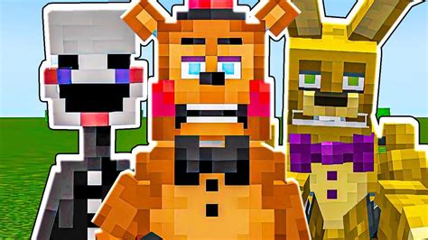 The Five Nights at Freddy's Mod (1.19.2, 1.18.2) - FNaF's Decor ...