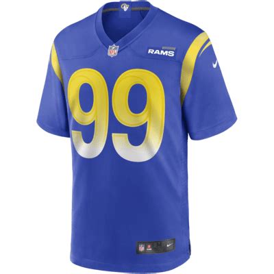 NFL Los Angeles Rams (Aaron Donald) Men's Game American Football Jersey ...