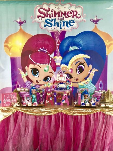 Shimmer and shine Birthday Party Ideas | Photo 1 of 6 | Shimmer n shine ...