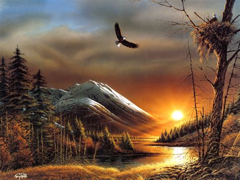 Terry Avon Redlin | Landscape Wildlife painter | Tutt'Art@ | Pittura • Scultura • Poesia • Musica