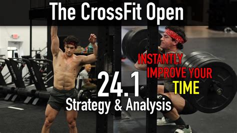 CrossFit Open 24.1 Tips and Strategy - INSTANTLY IMPROVE YOUR TIME - YouTube