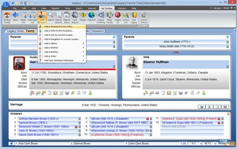 Legacy Family Tree Deluxe 8.0 - Download - fasrho