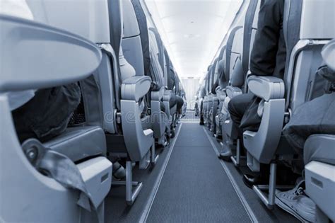 Rows Of Seats On Airplane Stock Images - Image: 26001914