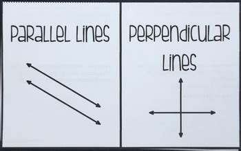 Parallel and Perpendicular Lines Equations Foldable by Mrs E Teaches Math