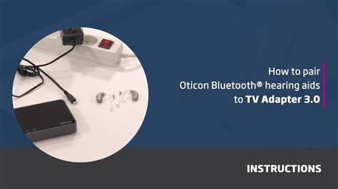 Oticon Tv Adapter Manual