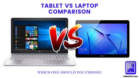 Tablet vs Laptop Comparison: Which One Should You Choose?