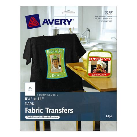 Avery Fabric Transfer – Dark | The Ink Stone