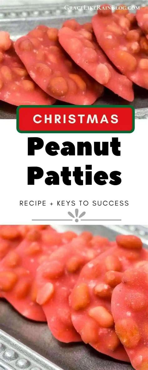 Peanut Patties | Recipe | Peanut patties, Peanut recipes, Patties