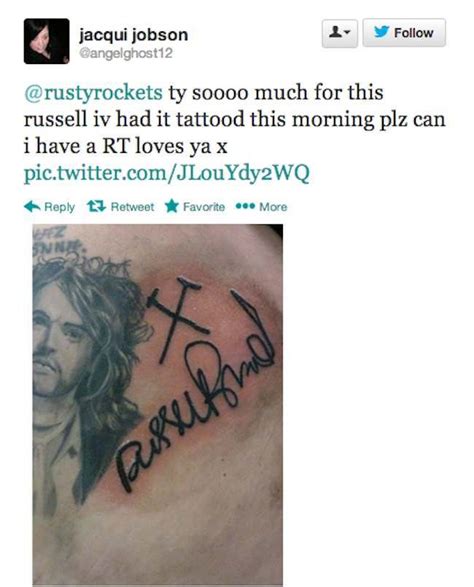 Anorak News | Terrible Tattoos: Russell Brand Is West Ham’s Jesus