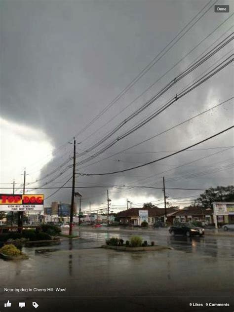 Tornado in Cherry Hill