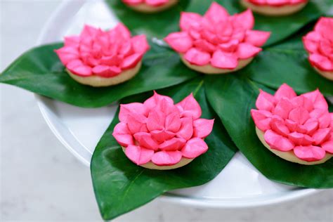 Vegan Percy Jackson Lotus Flower Cookies | Rosanna Pansino