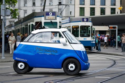 The Microlino EV Car - Gessato