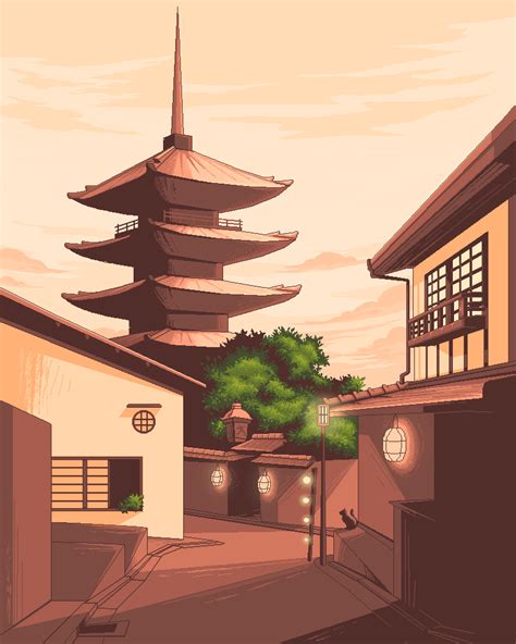 Japan pixel art by iCha-iCha-ParadiSe on DeviantArt