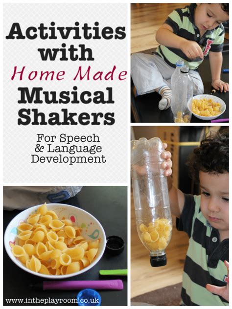 Toddler Games with Musical Shakers, for Speech and Language Development - In The Playroom