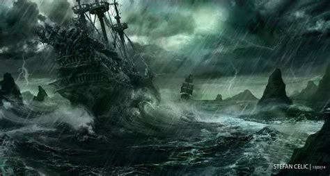 Flying Dutchman vs Black Pearl by StefanCelic.deviantart.com on ...