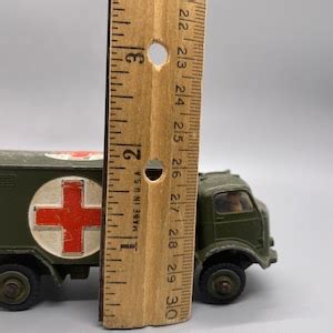 Vintage Diecast Dinky Military Ambulance With Hinged Back - Etsy