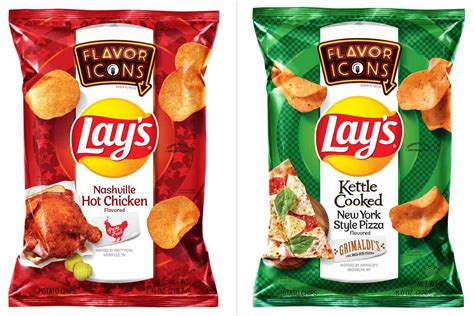 Lay's New Flavor Icons Chips Replicate American Dishes